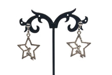 Load image into Gallery viewer, Fairy On A Star Dangling Earrings
