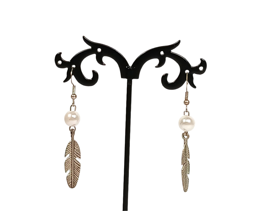 Dream Catcher Feather Earrings-Handmade Dream Catcher Earrings