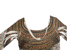 Ladda upp bild till gallerivisning, Egyptian Print Body Dress | Used Dress
