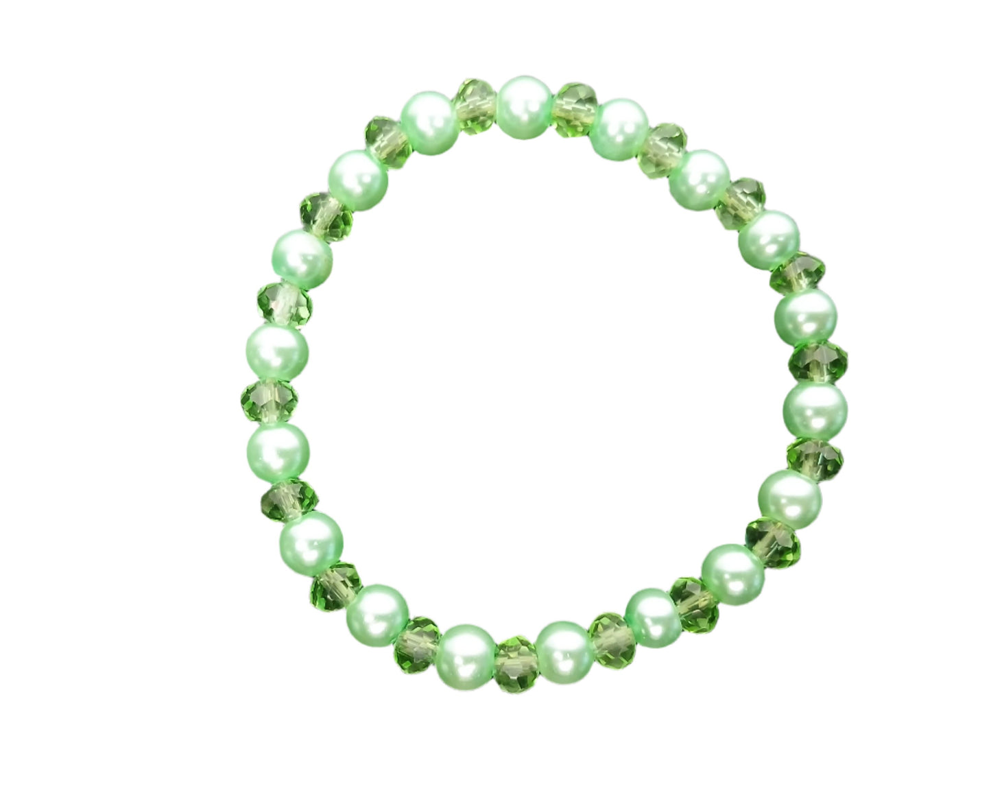 Blue Briolette Beaded Bracelet-Green Briolette Beaded Women's Bracelet