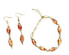 Load image into Gallery viewer, Leopard Print Jewelry Set-Leopard Bracelet &amp; Leopard Earring Set
