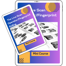 Charger l&#39;image dans la galerie, Live Scan Operator Mini Course | Fingerprint Rolling | PDF Download - MOBILE FRIENDLY
