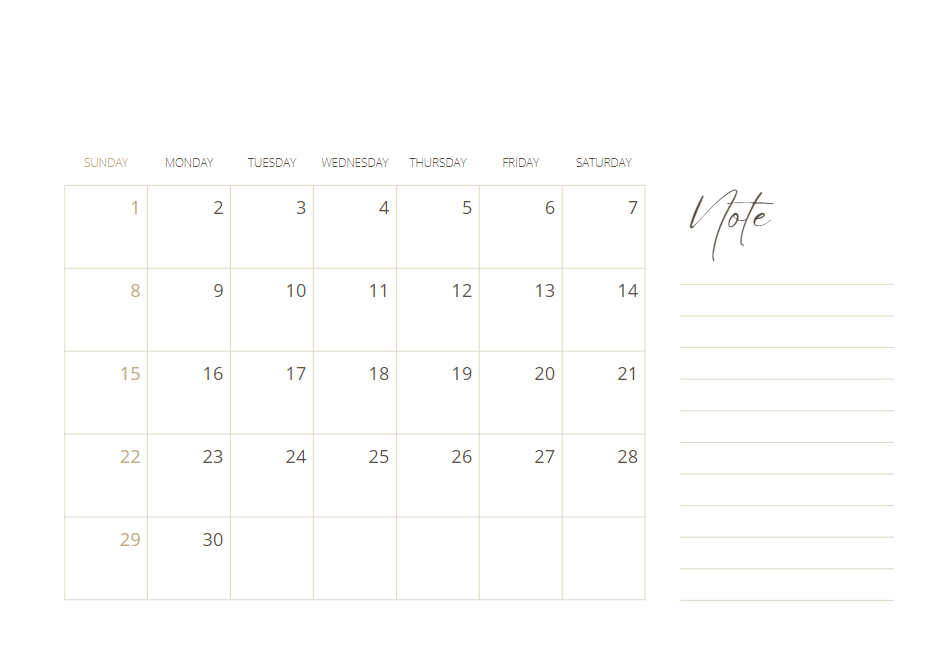 Blossom 2025 Calendar - Downloadable Planner for the New Year