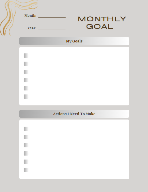 The Ultimate Goals Planner PDF Download