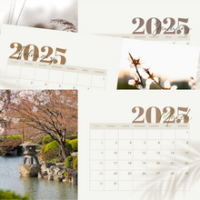 Load image into Gallery viewer, Floral 2025 Calendar PDF Download
