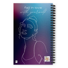 Load image into Gallery viewer, Fall In Love Spiral Notebook | Dotted Pages Notebook | Spiral Notebook Journal
