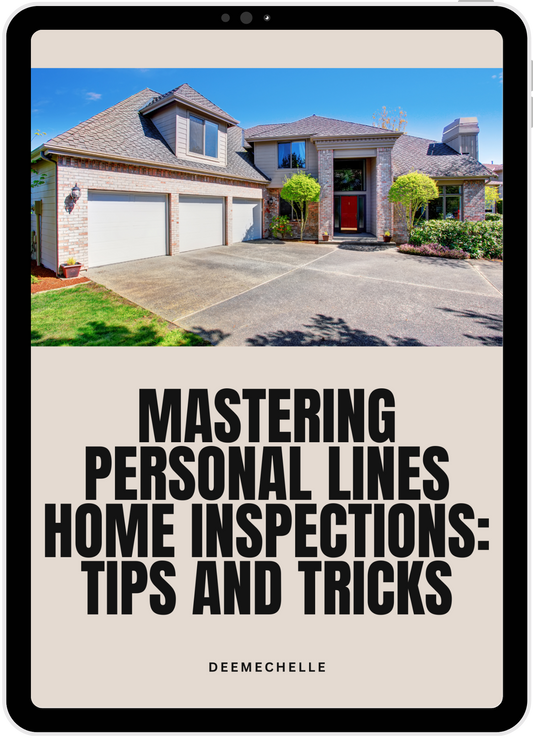 Mastering Personal Lines Home Inspections: Tips And Tricks