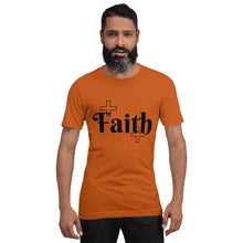 Charger l&#39;image dans la galerie, Faith Christian Unisex T-Shirt | Cotton T Shirt - Black Print | 7 Colors
