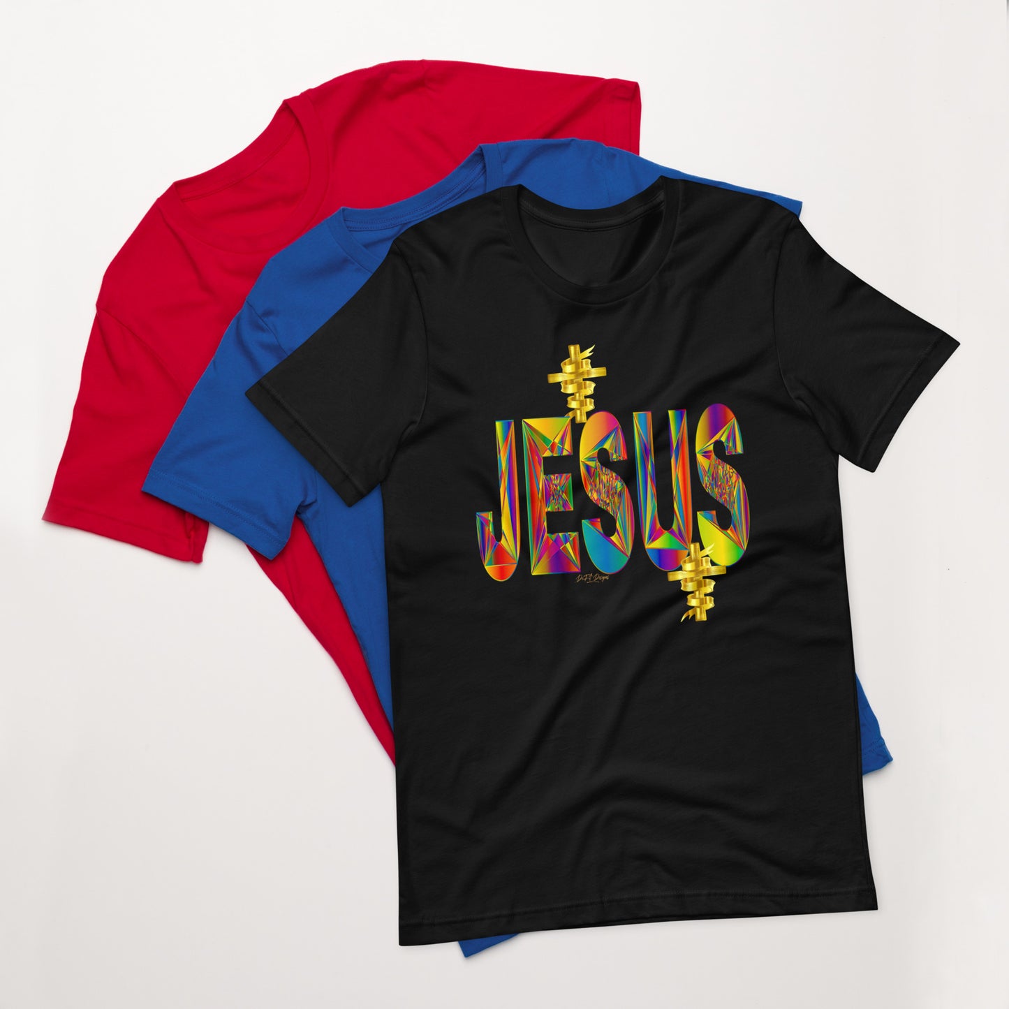 Vibrant Jesus Christian Unisex T-Shirt | Cotton T Shirt | 7 Colors