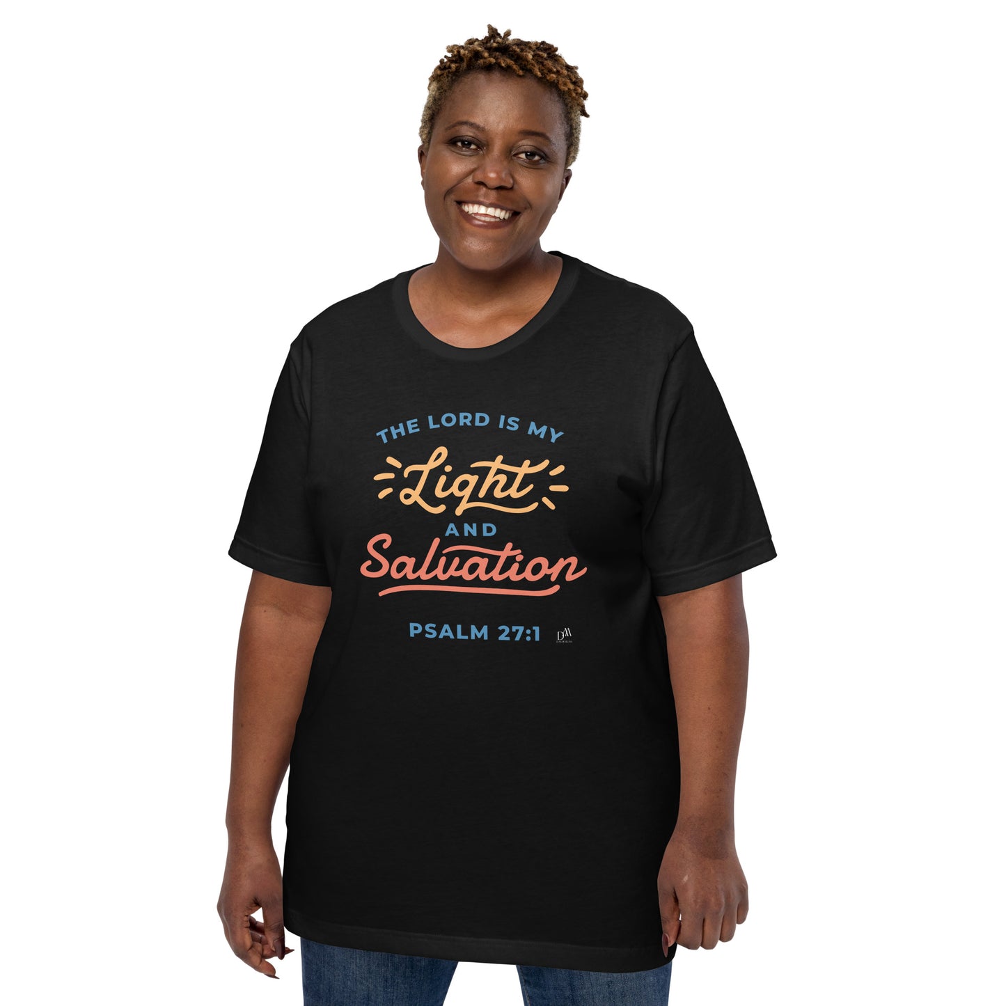 The Lord Is My Light And Salvation Christian Unisex T-Shirt | Cotton T Shirt | 5 Colors