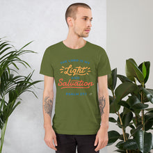 Cargar imagen en el visor de la galería, The Lord Is My Light And Salvation Christian Unisex T-Shirt | Cotton T Shirt | 5 Colors
