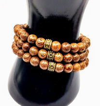 Φόρτωση εικόνας στο εργαλείο προβολής Συλλογής, Natural Wood Stretch Bead Bracelet-Unisex Bracelet-Natural Wood
