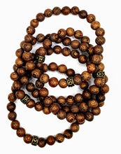 Φόρτωση εικόνας στο εργαλείο προβολής Συλλογής, Natural Wood Stretch Bead Bracelet-Unisex Bracelet-Natural Wood
