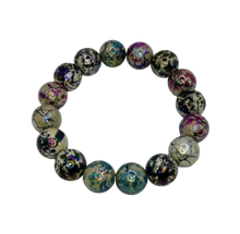 Load image into Gallery viewer, Multicolor Acrylic Bead Bracelet-Oriental Stretch Bracelet
