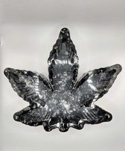 Load image into Gallery viewer, DeFit Designs Ashtrays Blk/Grey/Slvr Weed Smokers Ashtray-Weed Leaf Ashtray-Marijuana Ashtray
