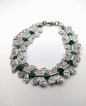 Cargar imagen en el visor de la galería, DeFit Designs BRACELET Butterfly Charm Bracelet-Butterfly Bracelet Silver
