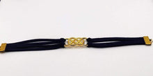 Load image into Gallery viewer, DeFit Designs BRACELET Faux Suede Leather Infinity Bracelet
