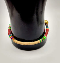Ladda upp bild till gallerivisning, DeFit Designs BRACELET Heishi And Wood Bead Bracelet-Heishi Beaded Bracelet
