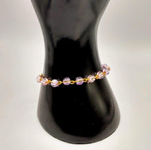 Load image into Gallery viewer, DeFit Designs BRACELET Light Clear Pink Bracelet-Pink And Gold Bracelet-Pink And Silver
