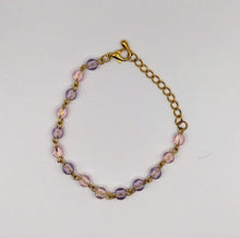 Load image into Gallery viewer, DeFit Designs BRACELET Light Clear Pink Bracelet-Pink And Gold Bracelet-Pink And Silver
