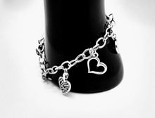 Afbeelding in Gallery-weergave laden, DeFit Designs BRACELET Stainless Steel Chain Link Bracelet-Stainless Steel Bracelet With Charms
