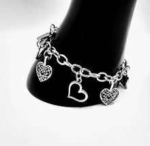 Afbeelding in Gallery-weergave laden, DeFit Designs BRACELET Stainless Steel Chain Link Bracelet-Stainless Steel Bracelet With Charms
