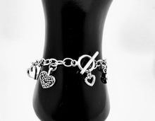 Afbeelding in Gallery-weergave laden, DeFit Designs BRACELET Stainless Steel Chain Link Bracelet-Stainless Steel Bracelet With Charms
