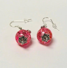 Charger l&#39;image dans la galerie, DeFit Designs Earrings Pink Aluminum Wire Wrapped Earrings-Pink Statement Earrings
