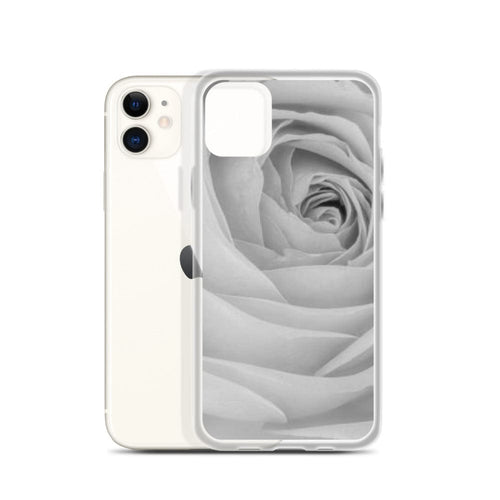 DeFit Designs iPhone 11 White Rose iPhone Case