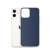 Load image into Gallery viewer, DeFit Designs iPhone 12 Navy Geometric iPhone Case
