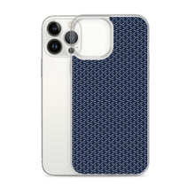 Load image into Gallery viewer, DeFit Designs iPhone 13 Pro Max Navy Geometric iPhone Case
