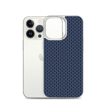 Load image into Gallery viewer, DeFit Designs iPhone 13 Pro Navy Geometric iPhone Case
