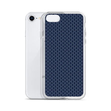 Load image into Gallery viewer, DeFit Designs iPhone 7/8 Navy Geometric iPhone Case
