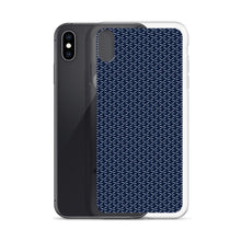 Load image into Gallery viewer, DeFit Designs iPhone XS Max Navy Geometric iPhone Case
