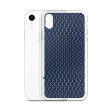 Load image into Gallery viewer, DeFit Designs Navy Geometric iPhone Case
