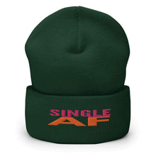 Load image into Gallery viewer, Printful Beanie Spruce Single AF Embroidered Beanie Hat-Embroidered Beanie Caps
