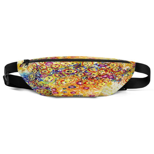 Printful Fanny Pack S/M Swirls Water Proof Fanny Pack-Fanny Pack For Running-Cute Fanny Pack