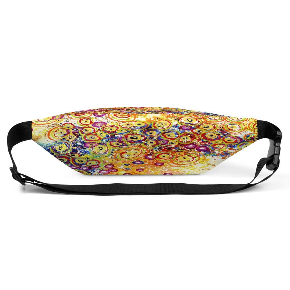 Printful Fanny Pack Swirls Water Proof Fanny Pack-Fanny Pack For Running-Cute Fanny Pack