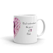 Charger l&#39;image dans la galerie, Printful Mug 11oz The Power Of Pink Breast Cancer Awareness Mug-Custom Coffee Mug
