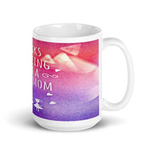 Load image into Gallery viewer, Printful Mugs 15oz Great Mom Cute Glossy White Mug-11 Oz White Glossy Ceramic Mug
