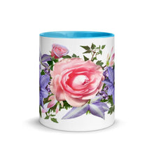 Ladda upp bild till gallerivisning, Printful Mugs Floral Mothers Day Coffee Mug with Color Inside-Mug With Color Inside
