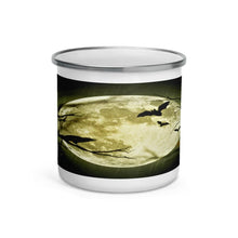 Charger l&#39;image dans la galerie, Printful Mugs Halloween Moon Halloween Enamel Mug-Halloween Gift
