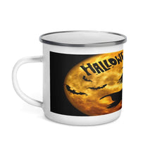 Load image into Gallery viewer, Printful Mugs Witch Halloween Enamel Mug-Halloween Gift-Enamel Mug
