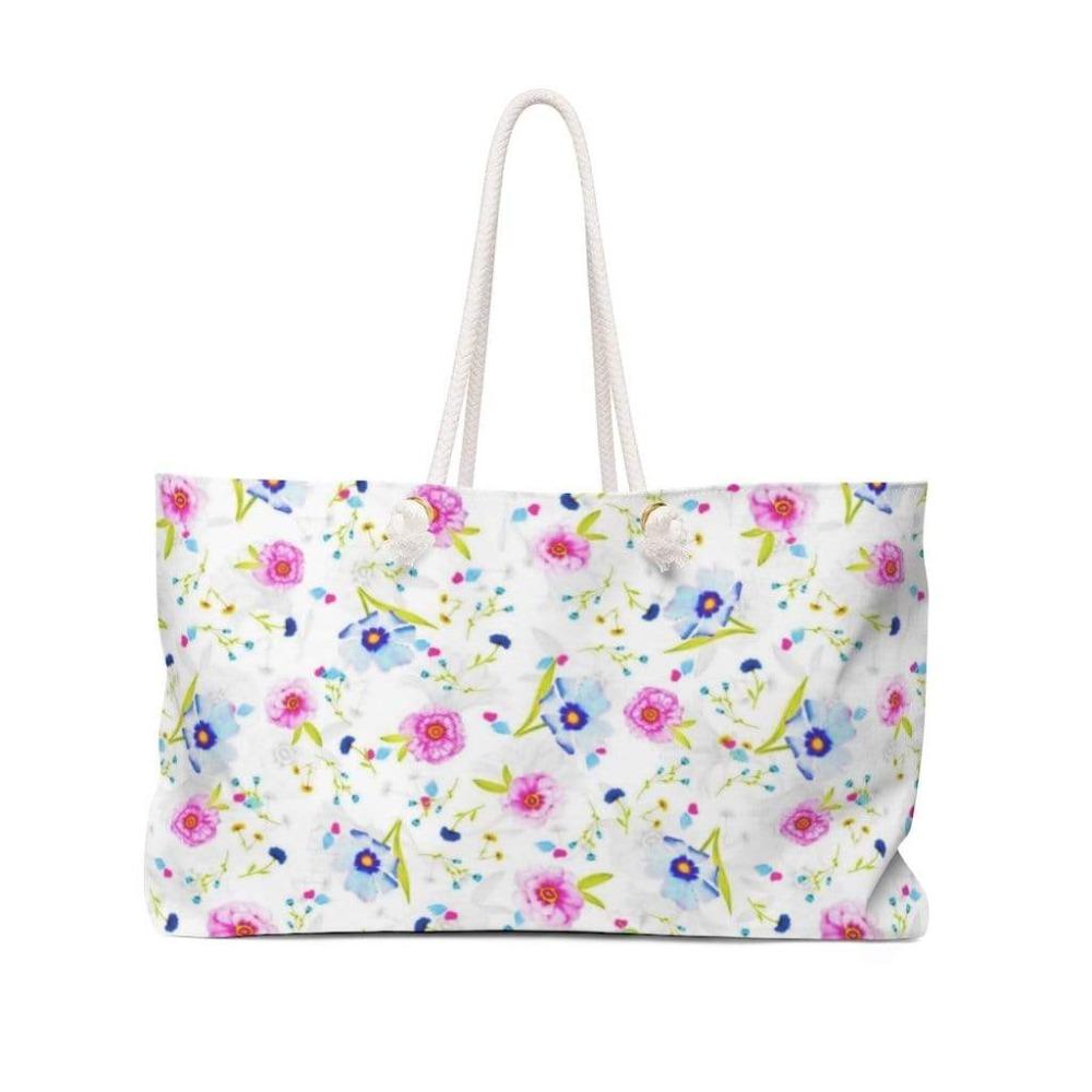 Printify Bags 24x13 Floral Weekender Bag-Women's Weekender Bag - Large Weekender Bag