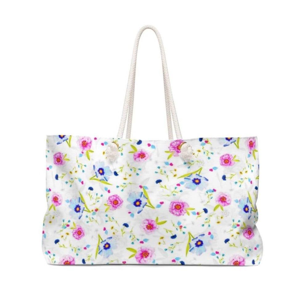 Printify Bags 24x13 Floral Weekender Bag-Women's Weekender Bag - Large Weekender Bag