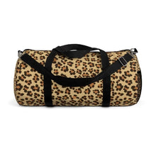 Load image into Gallery viewer, Printify Bags Large Leopard Duffel Bag-Duffel Bag Carry On-Large Duffel Bag
