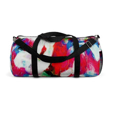 Cargar imagen en el visor de la galería, Printify Bags Large Multicolor Stripped Duffel Bag-Duffel Bag Carry On-Large Duffel Bag
