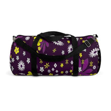 Charger l&#39;image dans la galerie, Printify Bags Large Purple Floral Duffel Bag-Duffel Bag Carry On-Large Duffel Bag
