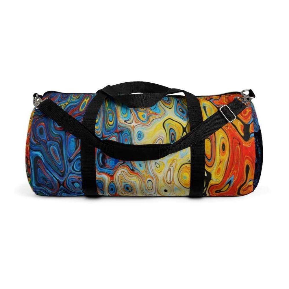 Printify Bags Large Textured Duffel Bag-Duffel Bag Carry On-Large Duffel Bag-Small Duffel