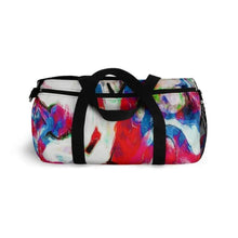 Load image into Gallery viewer, Printify Bags Multicolor Stripped Duffel Bag-Duffel Bag Carry On-Large Duffel Bag
